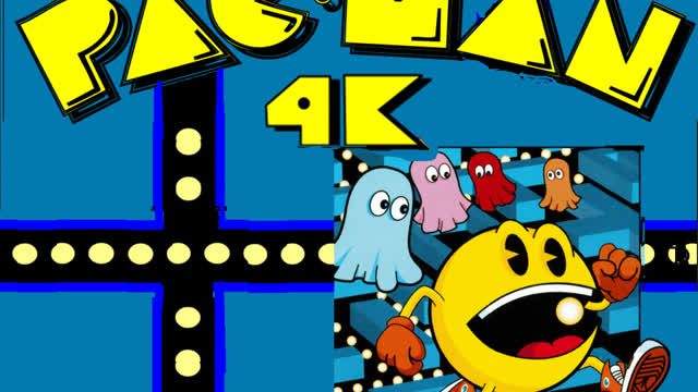 Pac-Man Proper for Atari2600 Perfect Score 10 Mazes (2006 Homebrew Version)