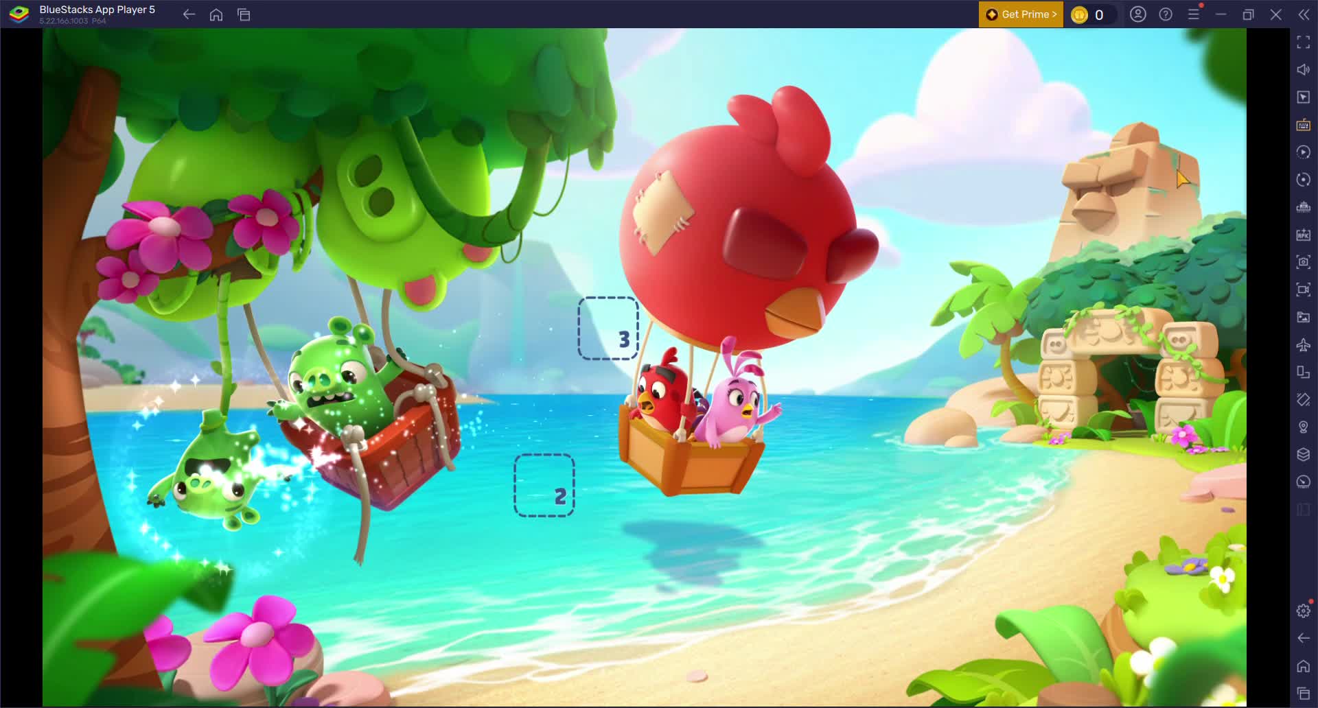 Level 04 Ancients Ruins -Angry Birds Journey