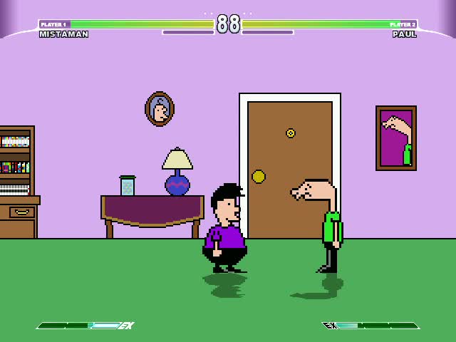 MistaMan's MUGEN [01] MistaMan VS Paul