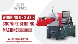 yt1s.com - 3  Axis CNC Wire Bending Machine  Wire bender  WB3D410R Available in Alibaba and Made in 