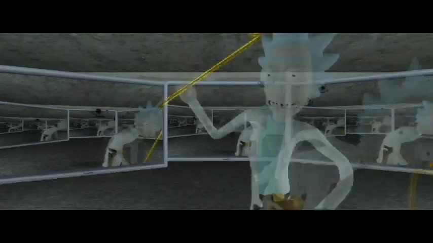 rick y morty se proyectan bien fuerte