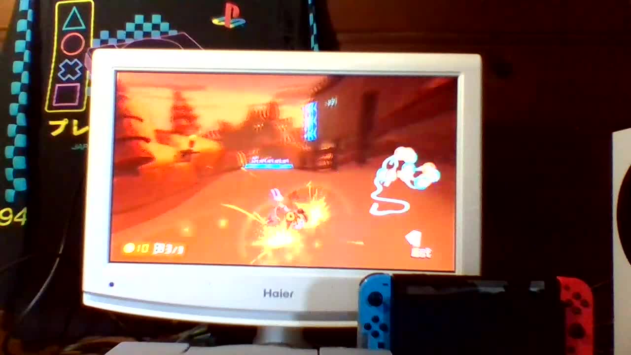 Mario Kart 8 Deluxe Gameplay Waluigi and Dry Bones