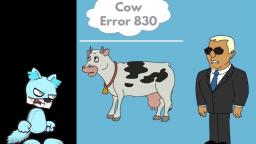 Cow Error 830