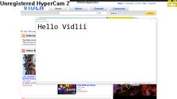 I am on the front page of Vidlii - THANKS VIDLII