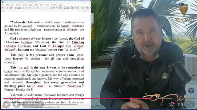 The Basics ~ Yahowah's Name & Nature Part Two #Basics