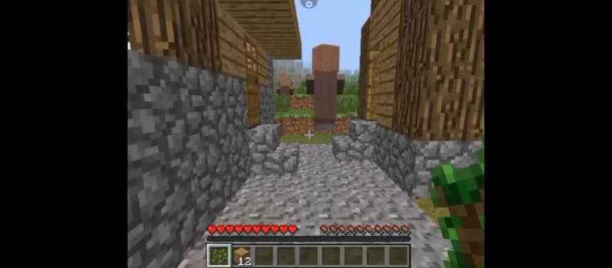Minecraft gameplay