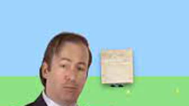 Saul Goodman but its peppa pig