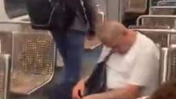 Pussy gets whooped for attacking an older black woman