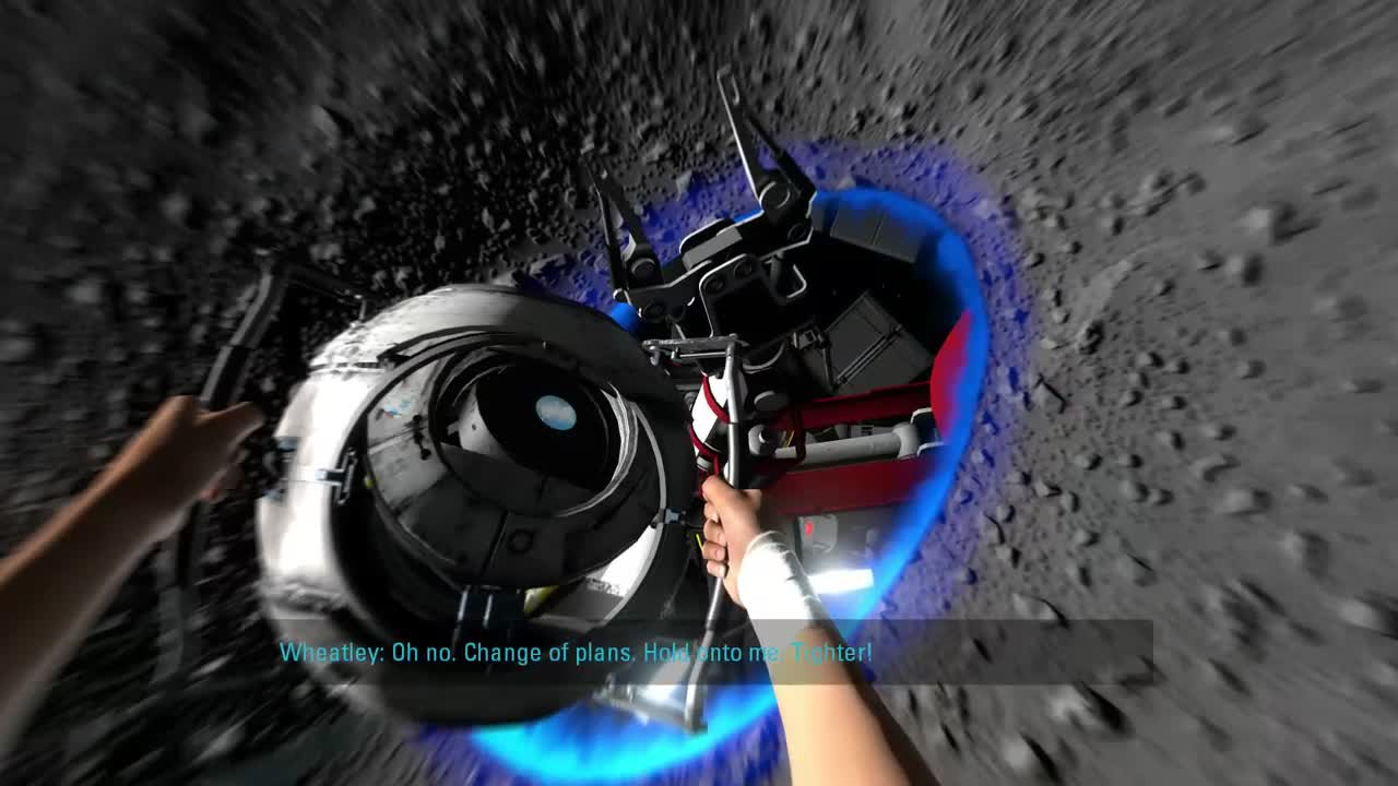 Grabe me grab me grab me Portal 2 1080P