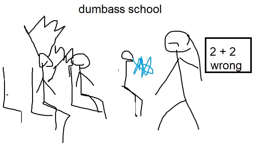 (calculator) Dumbass school