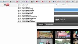 Youtube Harlem Shake Easter Egg : Tech Thursday