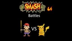 Super Smash Bros 64 Battles #95: Ness vs Pikachu