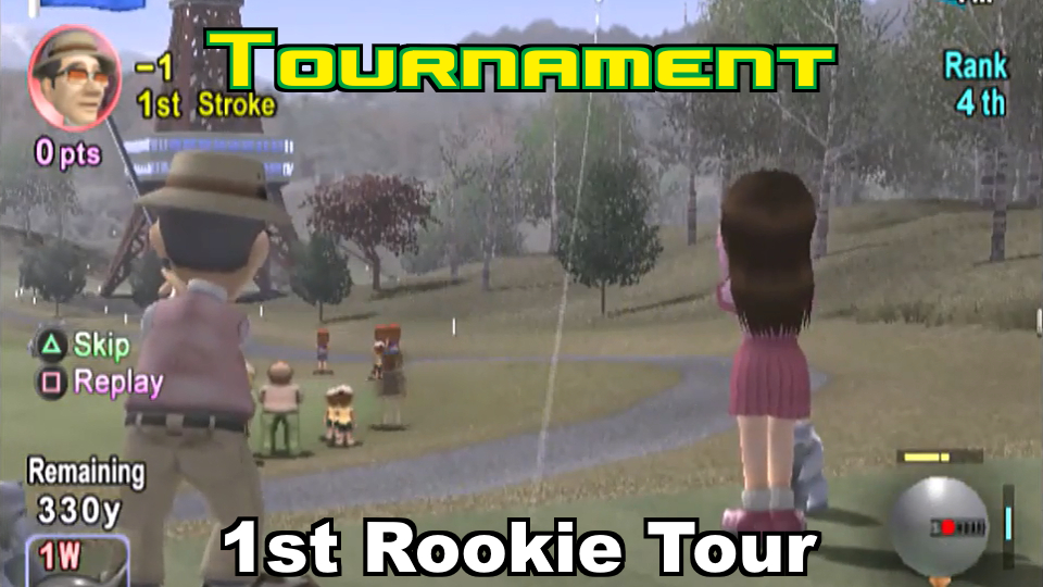 Everybodys Golf (PS2) - 1st Rookie Tour: Northern Fox C.C.