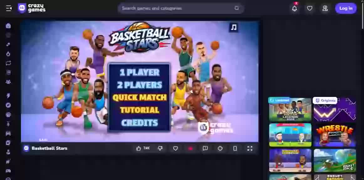 Basketball video game