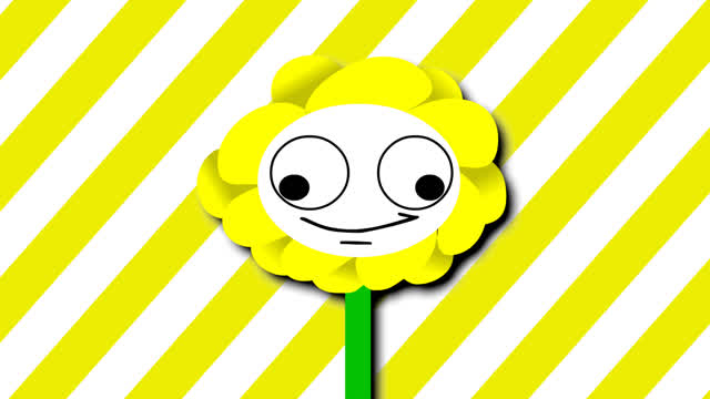 happy flower
