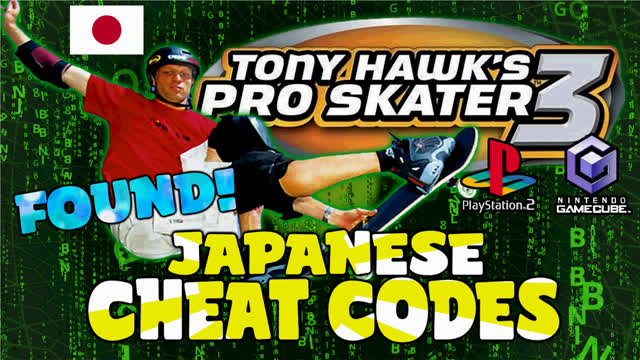 Found: Pro Skater 3's Japanese Cheats