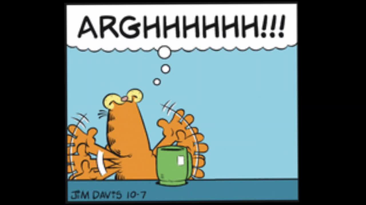 Garfield Comic Dub for October 7th, 2024