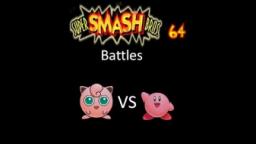 Super Smash Bros 64 Battles #103: Jigglypuff vs Kirby