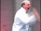Steve Ballmer jumping on a stage