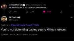 Justice Dankula troll on pro-abortionist