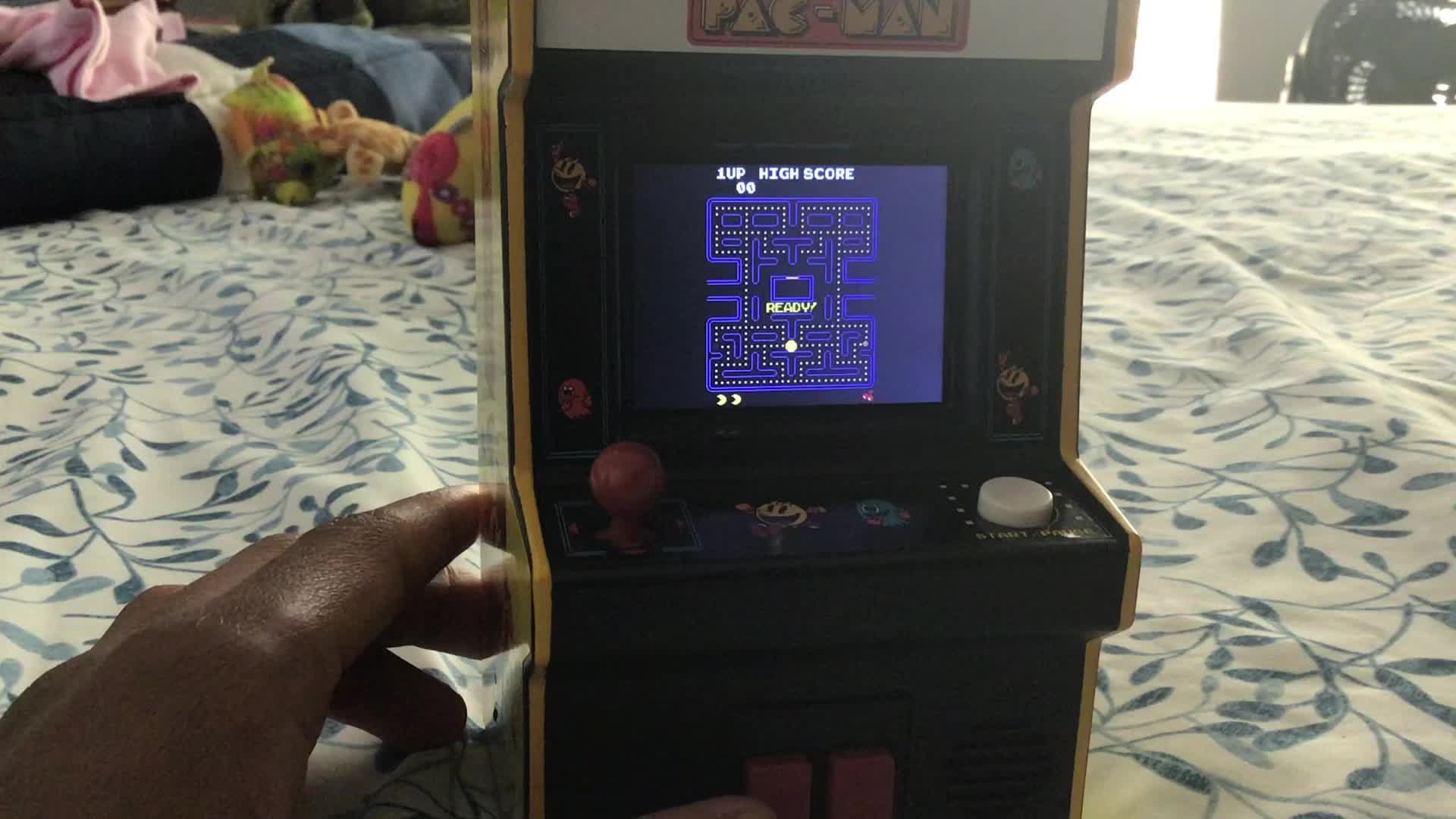 My Basic Fun Pac-Man Tiny Arcade Startup.