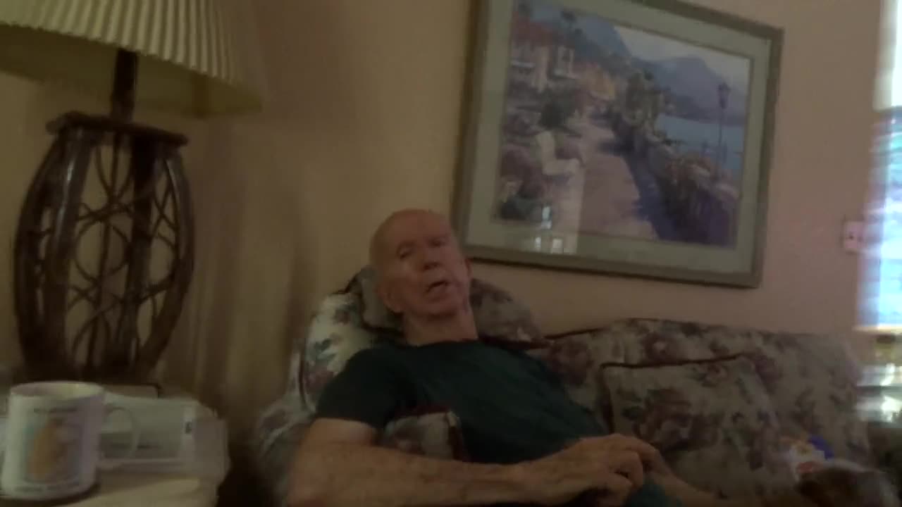 Terry Davis has wholesome talk with dad :D