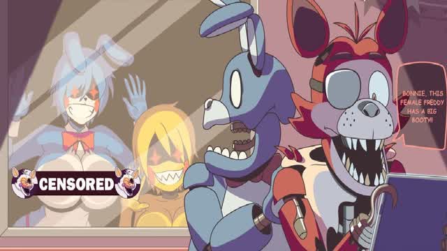 Freddy Fazbear meets the Frenni Fazclaire