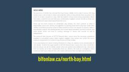 Personal Injury Lawyer In North Bay - BLFON Personal Injury Lawyer (800) 596-0743