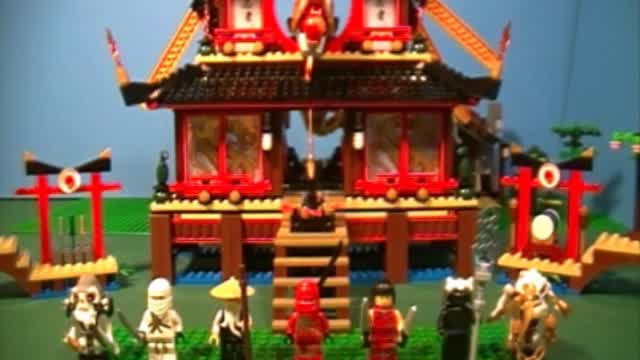 Lego 2507 Fire Temple: Ninjago Review