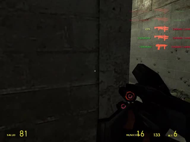 Jugando gm_npcwar xd