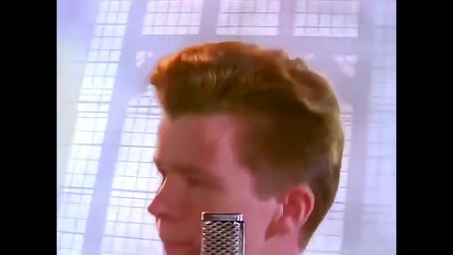 Es el rick roll literalmente