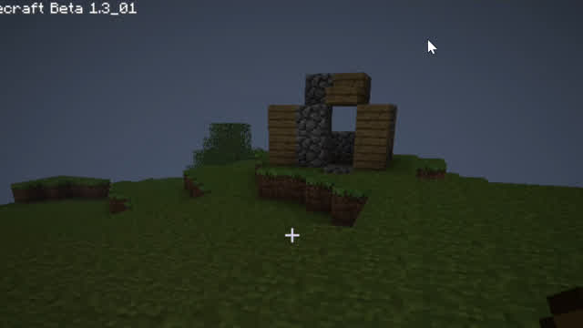 me playing minecraft! pt1 1.3b