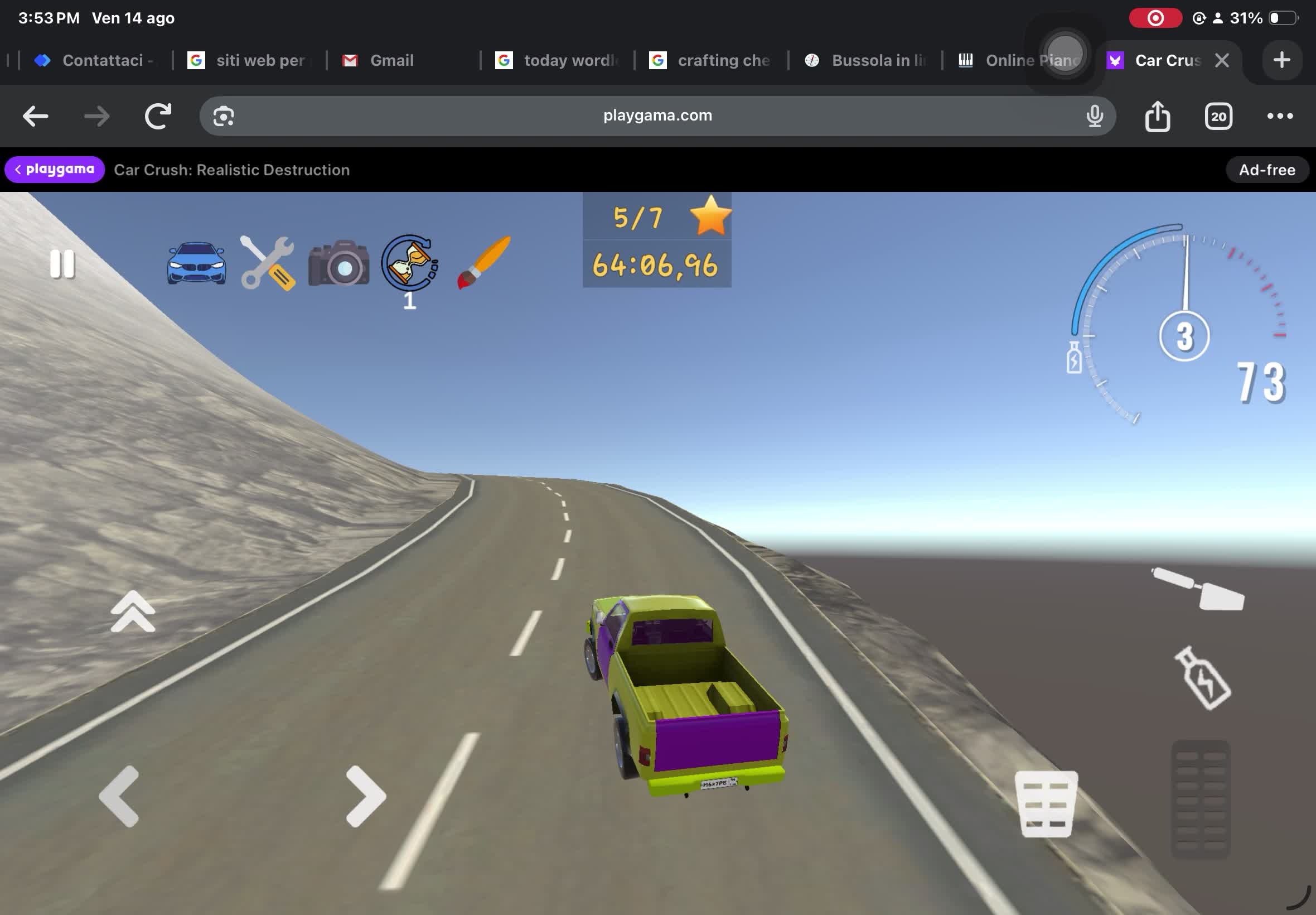 A “delivery” in my new Car Game A “delivery” in my new Car Game
