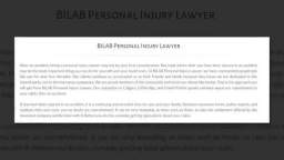 Injury Lawyer Grande Prairie - BILAB Personal Injury Lawyer (587) 818-6370