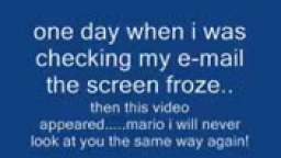 scary banned mario commercial