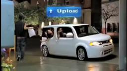 nissan cube ad but everything is just wrong