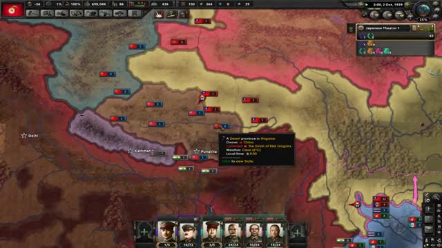 Hearts of Iron 4 HOI4 Indietro nel tempo! Giappone ROSSO L'invasione della FOTTUTISSIMA Cina! #5