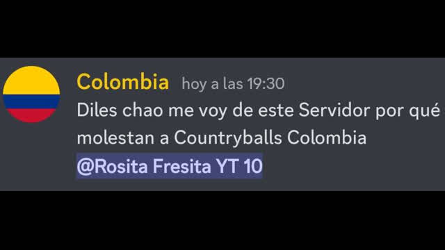 UN REGALO PARA COUNTRYBALLS COLOMBIA YT 10