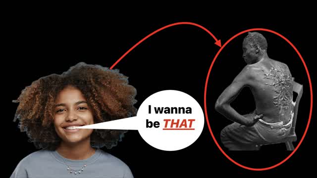 Black thinks she’s a slave