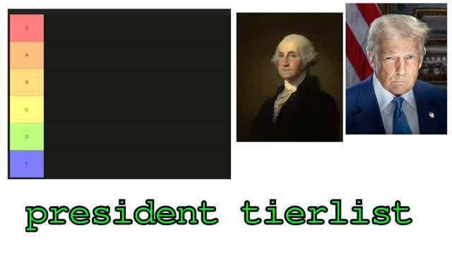 US presidents tierlist