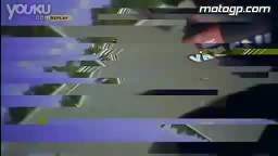 Iverson Bradford falls from his Aprilia RSA 250