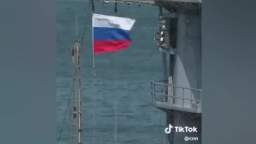A correspondent from one of the American media is outraged that a Russian Navy ship is stationed 90