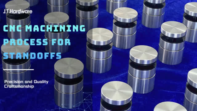 CNC Machining Process for Standoffs-Precision and Quality Craftsmanship! #glassrailing