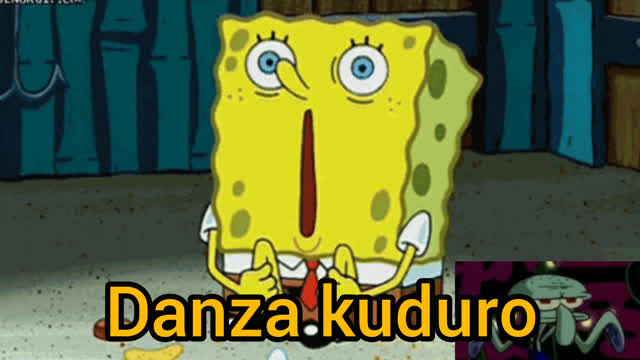 Danza kuduro Bob esponja ft, Calamardo cover ia