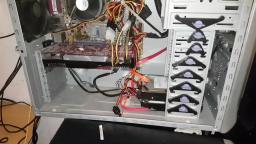 The cheap PC Cooler Master computer Intel Q6600 & Nvidia GTS 250 has died its no longer booting