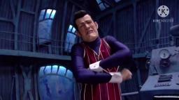 Robbie Rotten Reaction to Lollipop dress as ghost