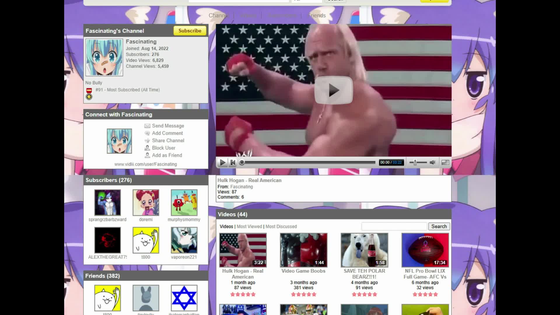 Anime Fags on Vidlii