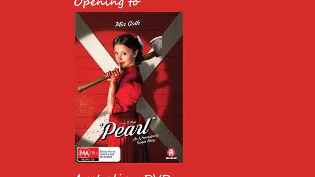 Opening to Pearl Australian DVD