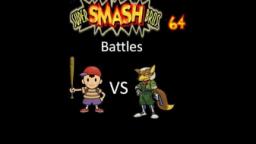 Super Smash Bros 64 Battles #12: Ness vs Fox