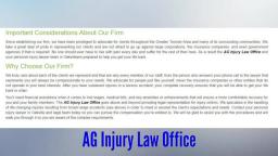 Accidents Lawyer Oakville - AG Injury Law Office (800) 870-3194